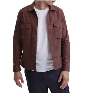 Reiss linen trucker jacket